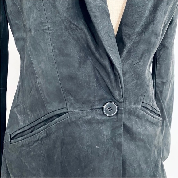 Zara genuine leather blazer - Picture 6 of 10